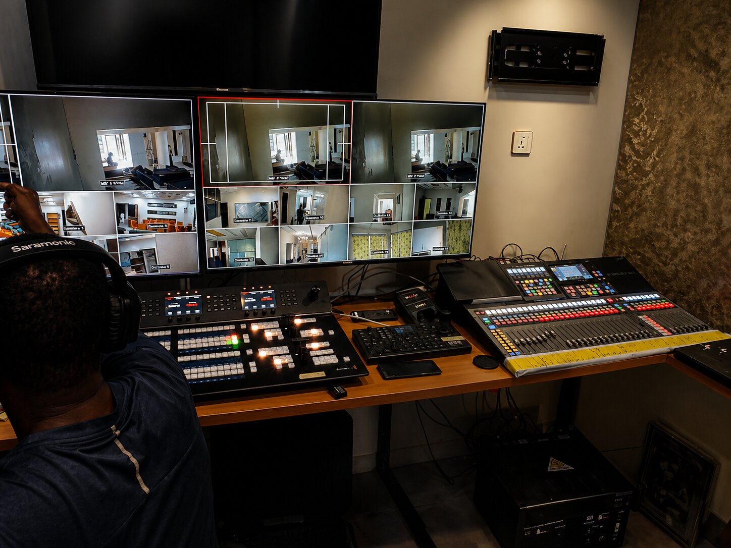 Professional High Quality Visual/Audio Mixer